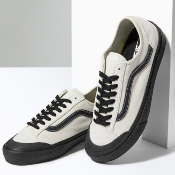 Vans Style 36 Decon SF Salt Wash Marshmallow/Black Sneakers 2022 - Picture 4 of 4